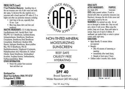 Product Label (205 About Face Fl)